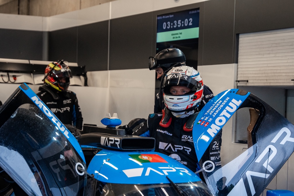 Podieplacering sikrede fortsat mesterskabsføring i ELMS.
(Foto: Algarve Pro Racing)